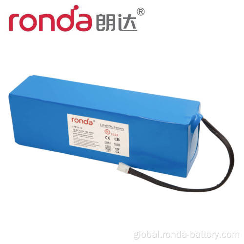 China Solar Street Light IFR18650 12.8V 12Ah LiFePO4 Battery Manufactory